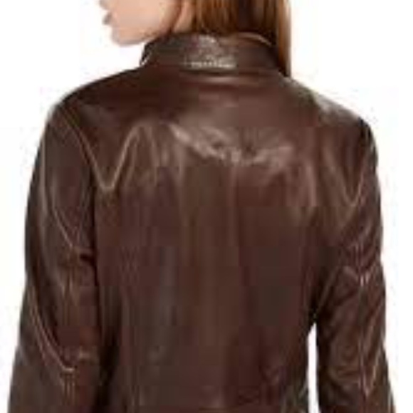 Tommy Hilfiger Leather Band Jacket - Picture 3 of 9